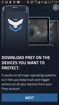 Prey Anti Theft android App screenshot 0